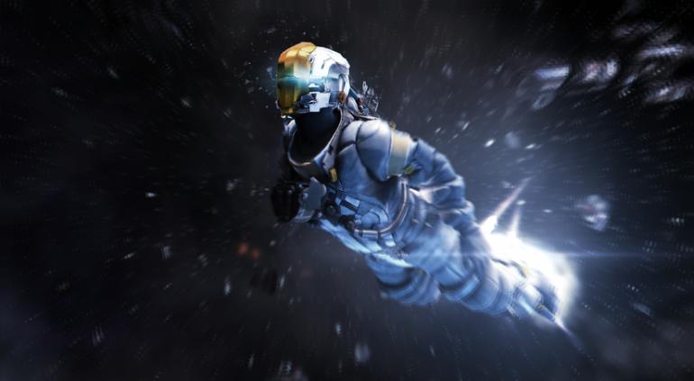 Blasting through space in Dead Space 3