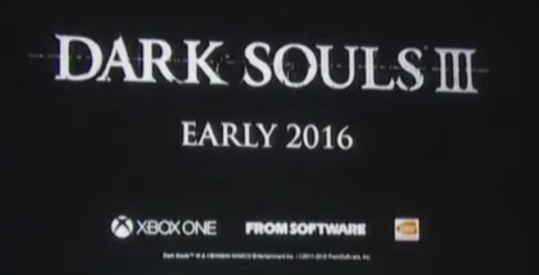 Dark Souls III Launch Screen