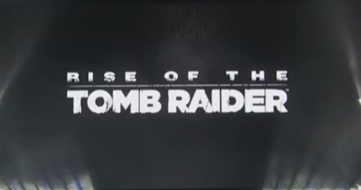 Rise of the Tomb Raider Launch Screen